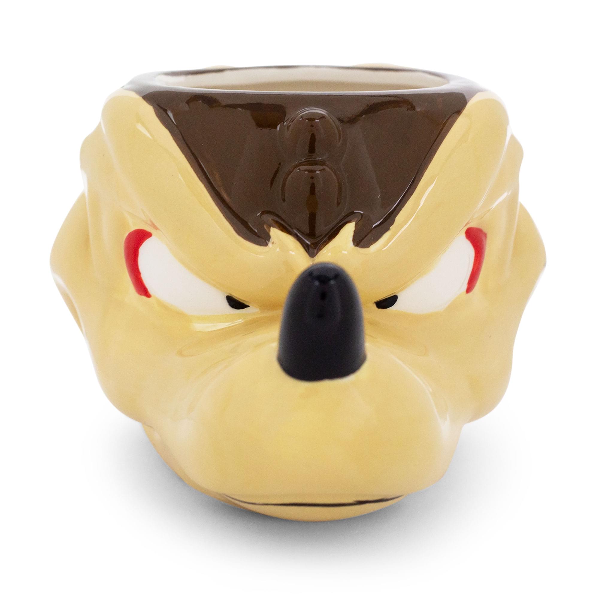 Alt View 1. Silver Buffalo - Looney Tunes Wile E. Coyote Sculpted Ceramic Mug | Holds 20 Ounces - Brown.