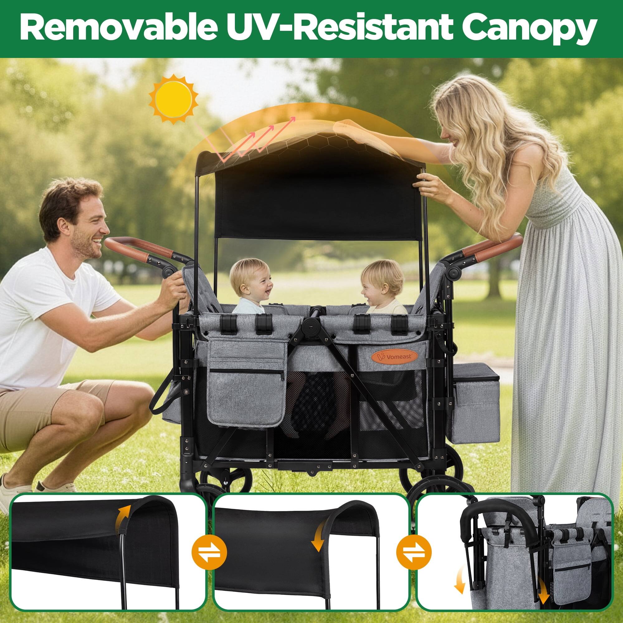 Removable UV-Resistant Canopy