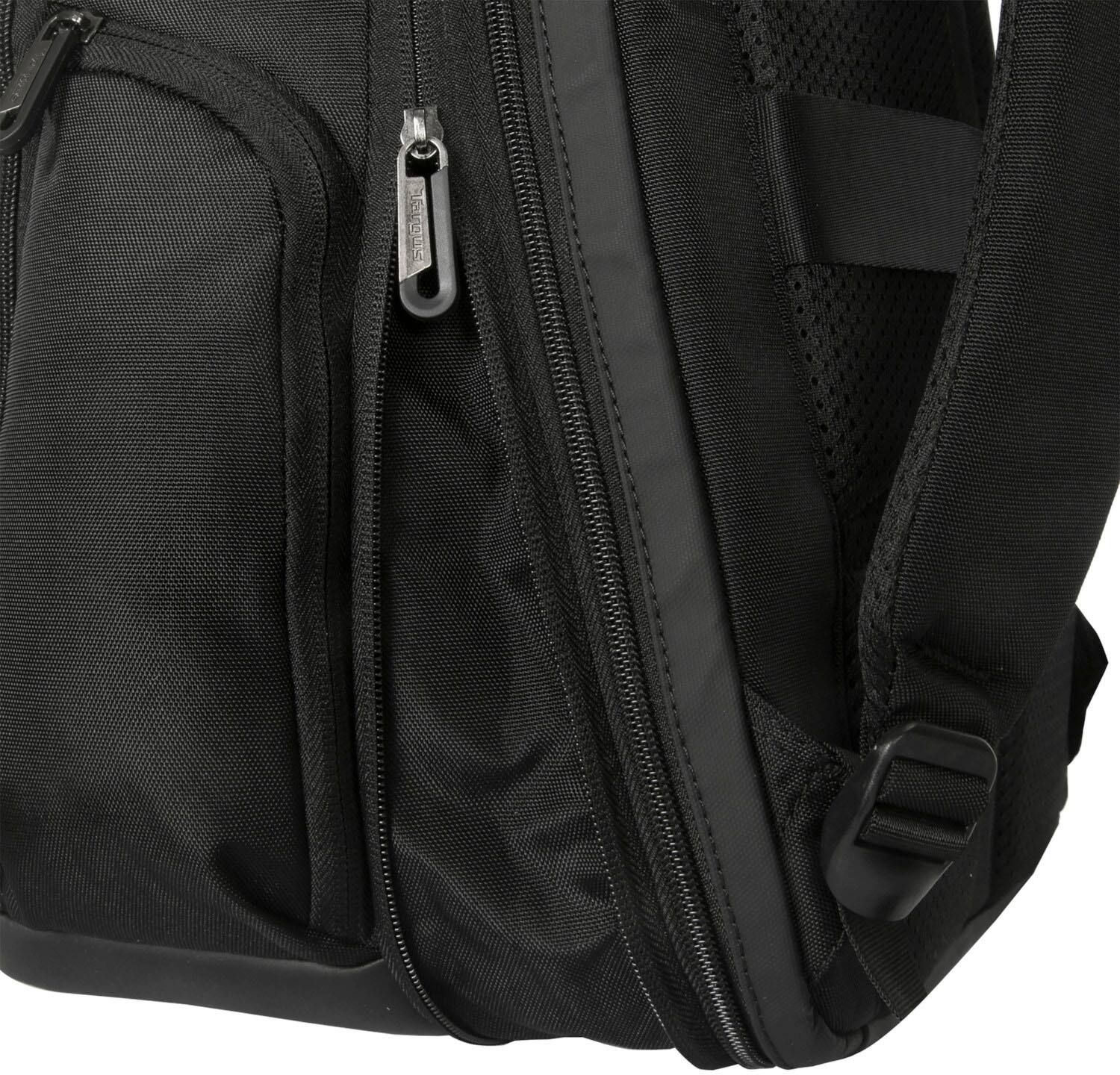 Alt View 7. Targus - 17” Voyager EXP Travel Backpack - Black/Orange.