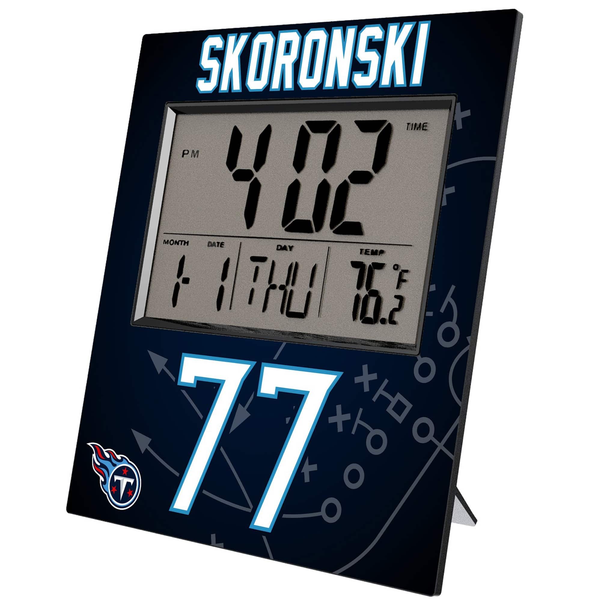 SKORONSKI

TIME: 4:02 PM

MONTH: 11

DATE: 11

DAY: THU

TEMP: 76°F

77