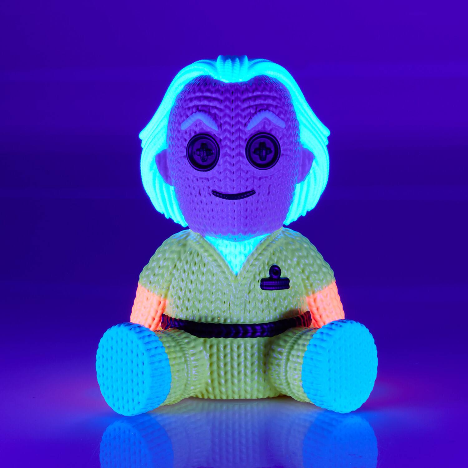 Alt View 1. Handmade by Robots - Handmade by Robots - Back to the Future - Dr. Emmett Brown #256 (Limited Edition Blacklight)   - COLLECTIBLES - Multicolor.