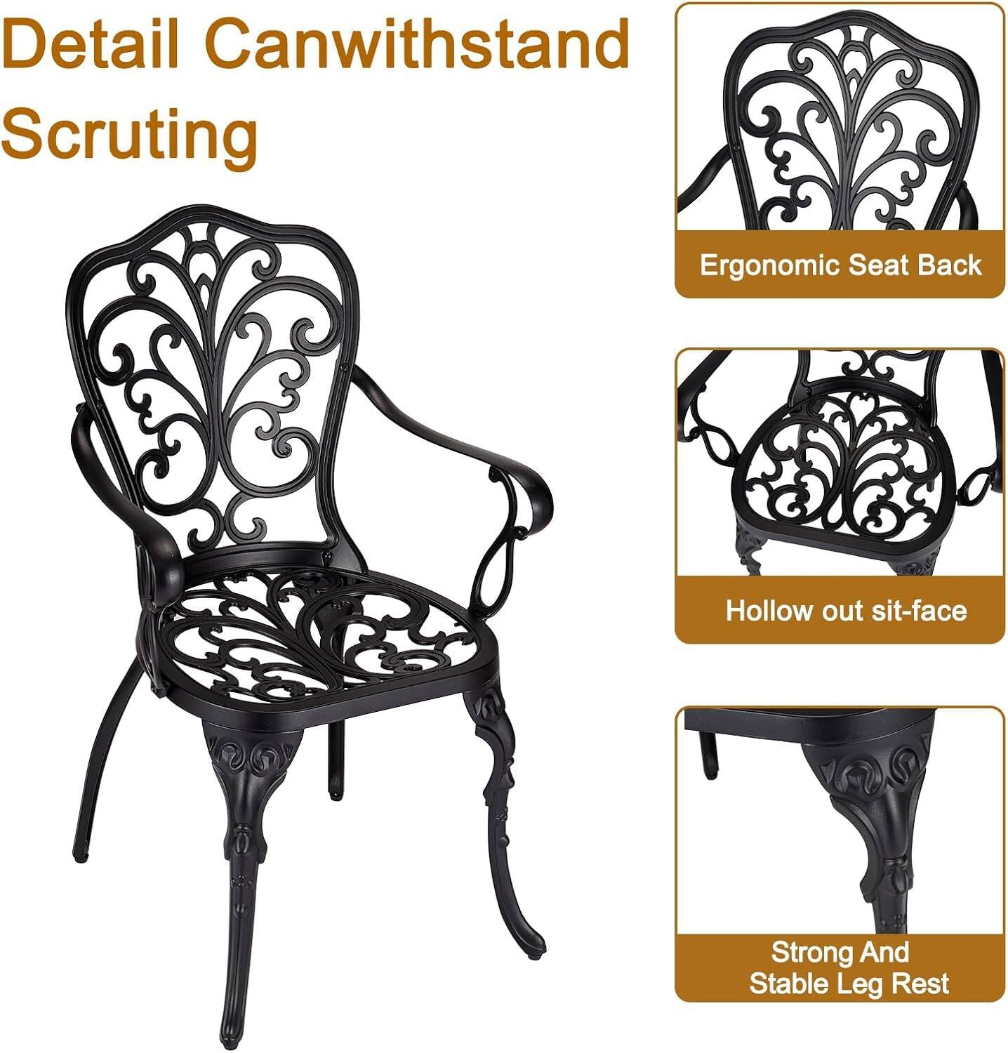 Detail Canwithstand Scruting

- Ergonomic Seat Back
- Hollow out sit-face
- Strong And Stable Leg Rest