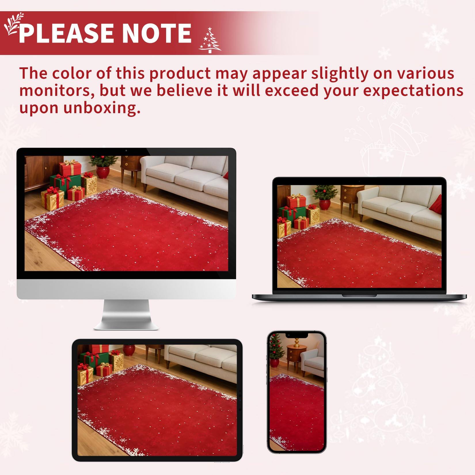 PLEASE NOTE

The color of this product may appear slightly on various monitors, but we believe it will exceed your expectations upon unboxing.