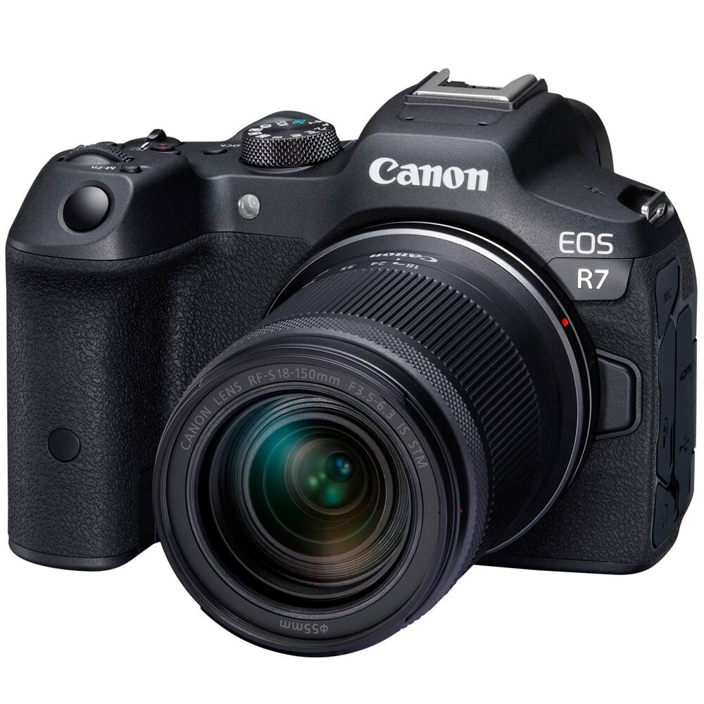Canon EOS R7  
RF-S 18-150mm LENS F3.5-6.3 CANON IS STM  
55mm