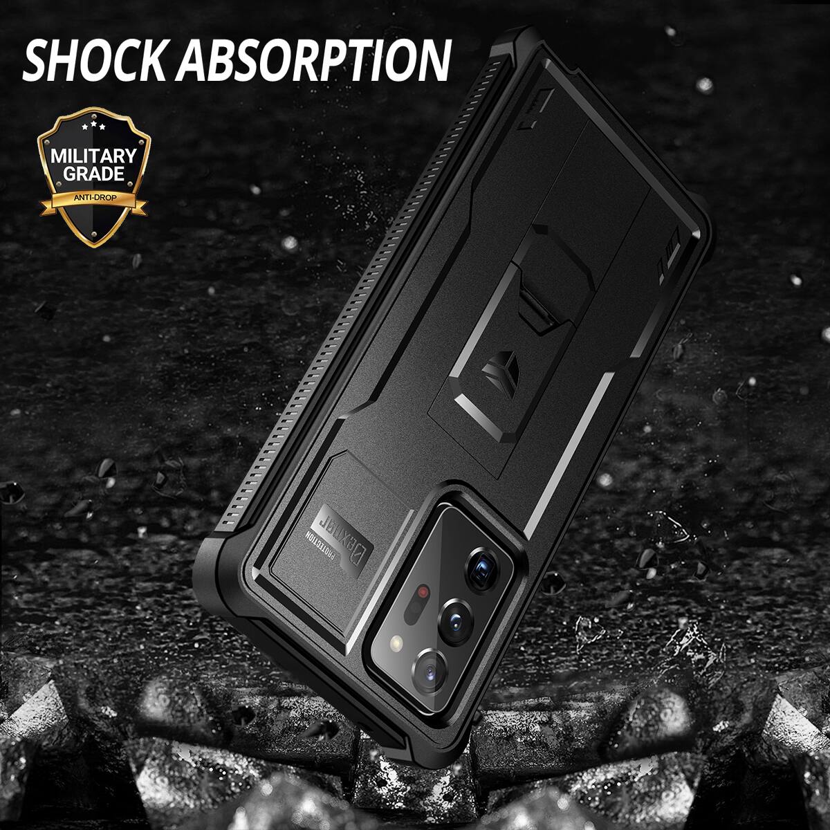 SHOCK ABSORPTION MILITARY GRADE ANTI-DROP