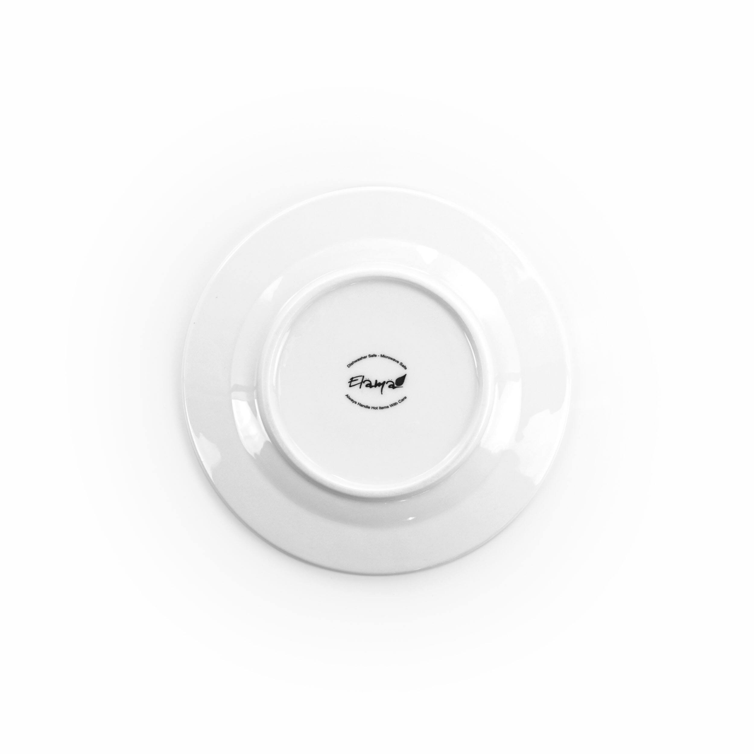 Alt View 4. Elama - Elama Charlotte 6 Piece Mug Set in White - White.