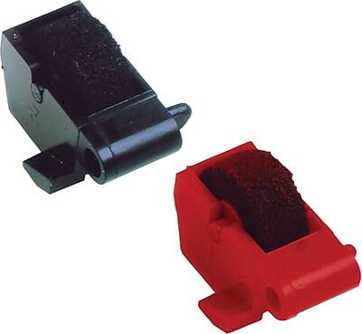 Front. DataProducts - Ink Roller for Canon and Sharp, Black and Red - Red and Black.