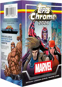2026 Topps Chrome Marvel Comics Blaster Box