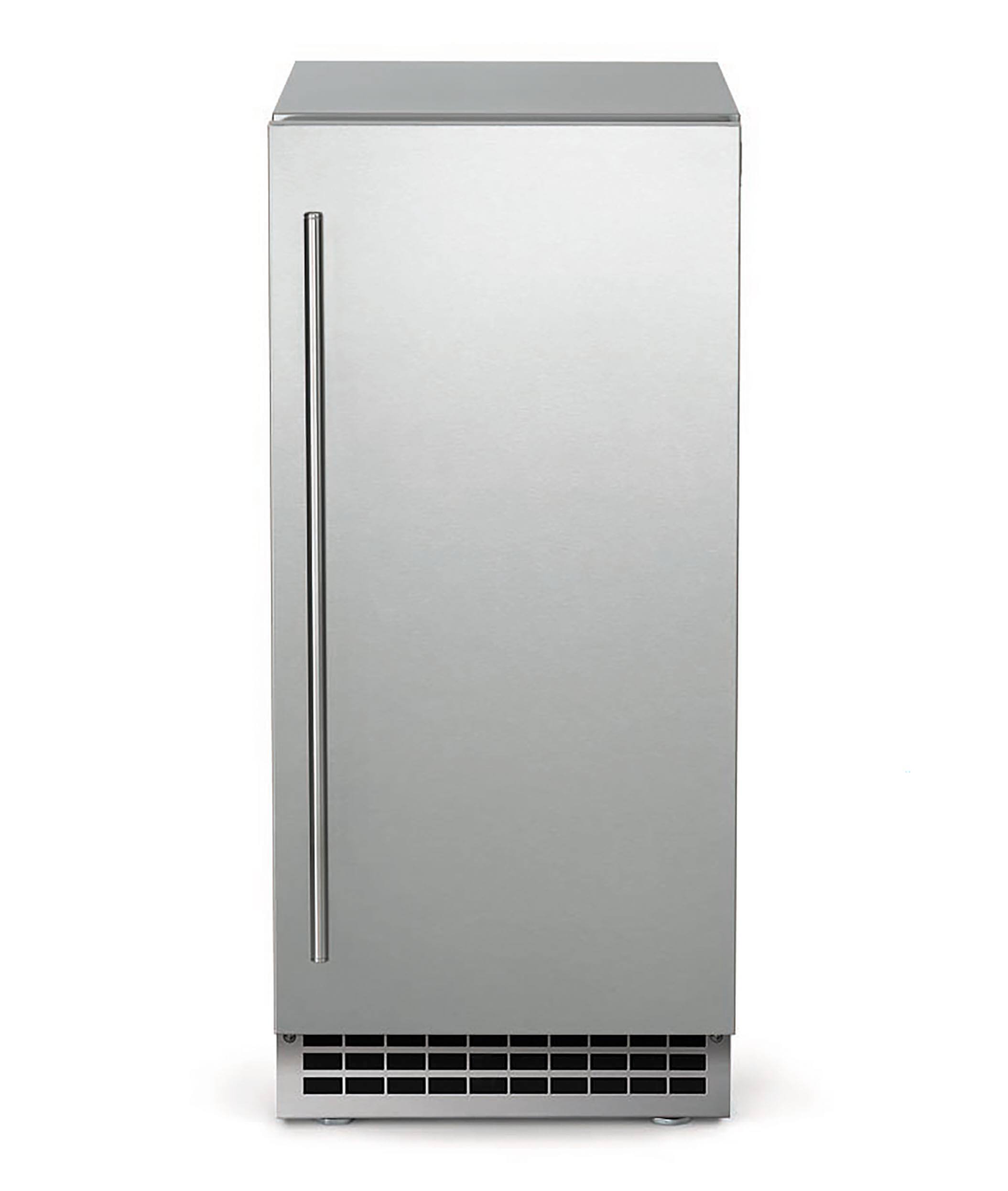 Front. Scotsman - 65 lb Stainless Steel Indoor and Outdoor Rated Gourmet Clear Ice Machine with Pump - Stainless Steel.