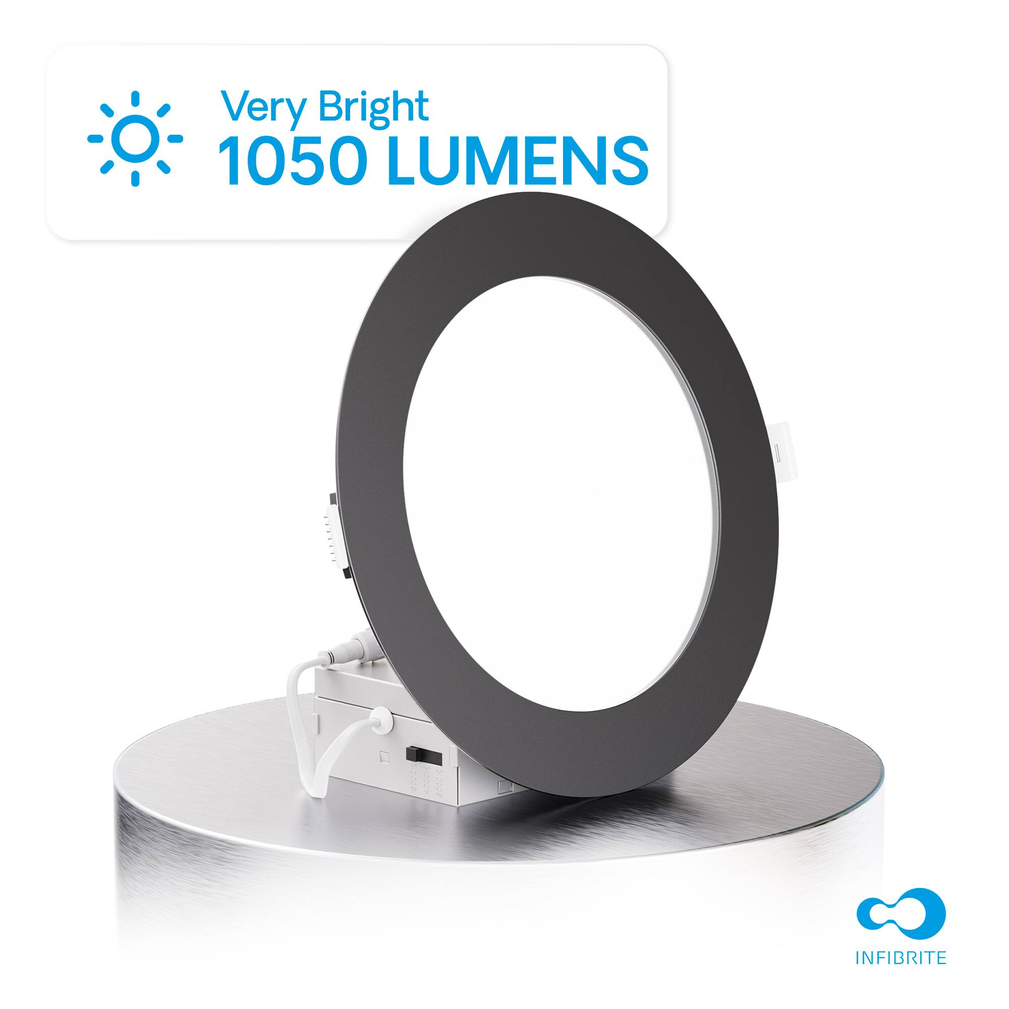 Very Bright 1050 LUMENS

INFIBRITE