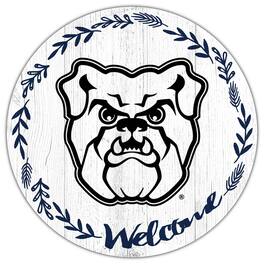Fan Creations - Butler Bulldogs 12" Welcome Circle Sign - Multicolor