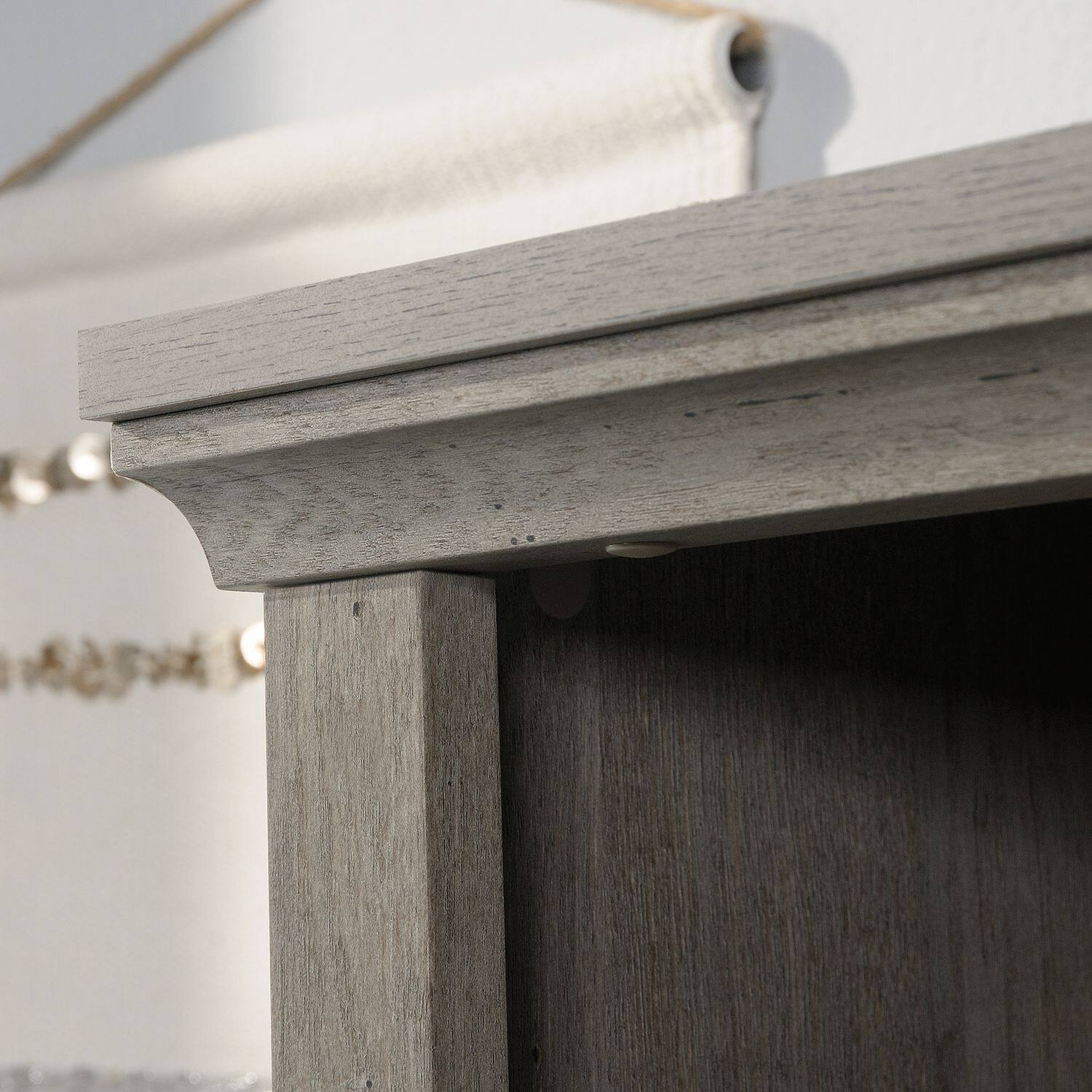 Alt View 4. Sauder - Sauder Miscellaneous Storage Bookcase Mystic Oak finish - Mystic Oak.