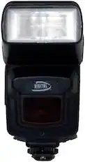 Front. Digital Concept - Digital Concepts 918AF Autofocus Zoom Bounce Flash for Canon Digital SLR Cameras, Guide No. 99 iso 100/ft - Black.