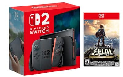 Switch 2 & Zelda: Breath of the Wild Game Bundle Nintendo Switch 2 Switch 2 & Zelda: Breath of the Wild Game Bundle Nintendo Switch 2