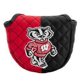 Team Golf - Wisconsin Badgers Quilted Mallet Putter Cover - Multicolor