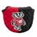 Front. Team Golf - Wisconsin Badgers Quilted Mallet Putter Cover - Multicolor.
