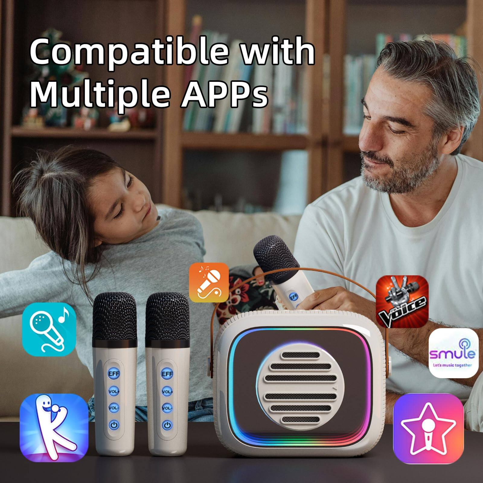 Compatible with Multiple APPs

- CFF
- LFF
- TH Voice
- smule
- Let's music together
- VOL
- FOL