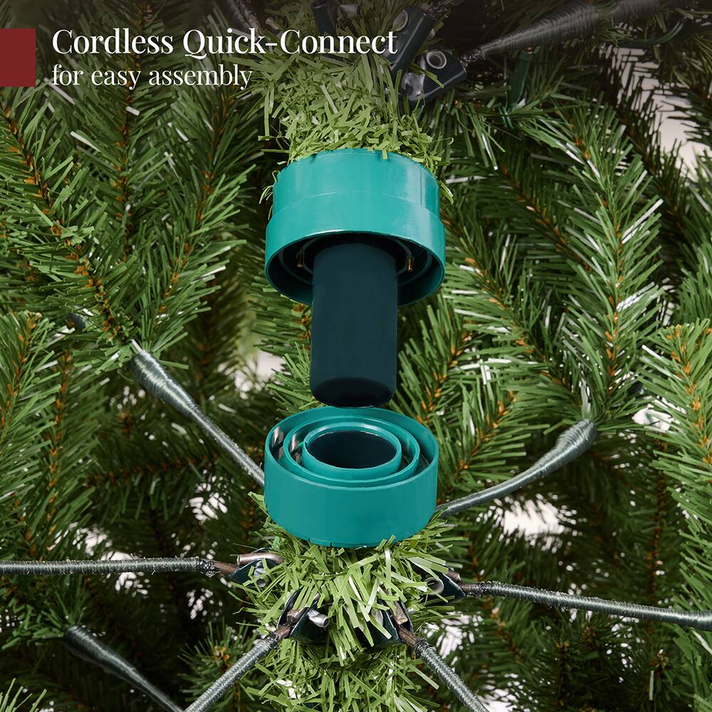 Cordless Quick-Connect for easy assembly