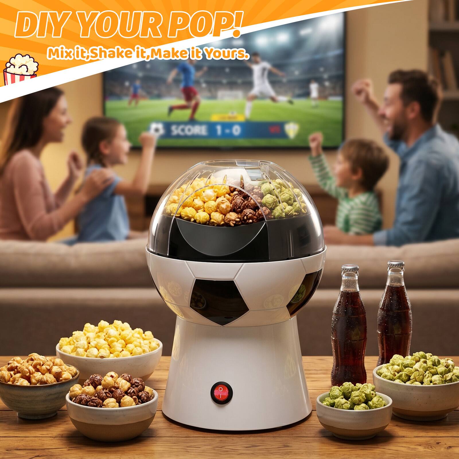DIY YOUR POP!  
Mix it, Shake it, Make it Yours.  
SCORE 1-0