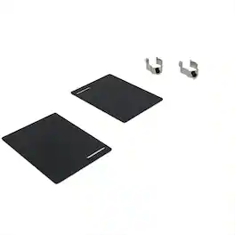 Microvisor - Side Panel for Retractable Extension Hood For Microwave Over The Range - Black