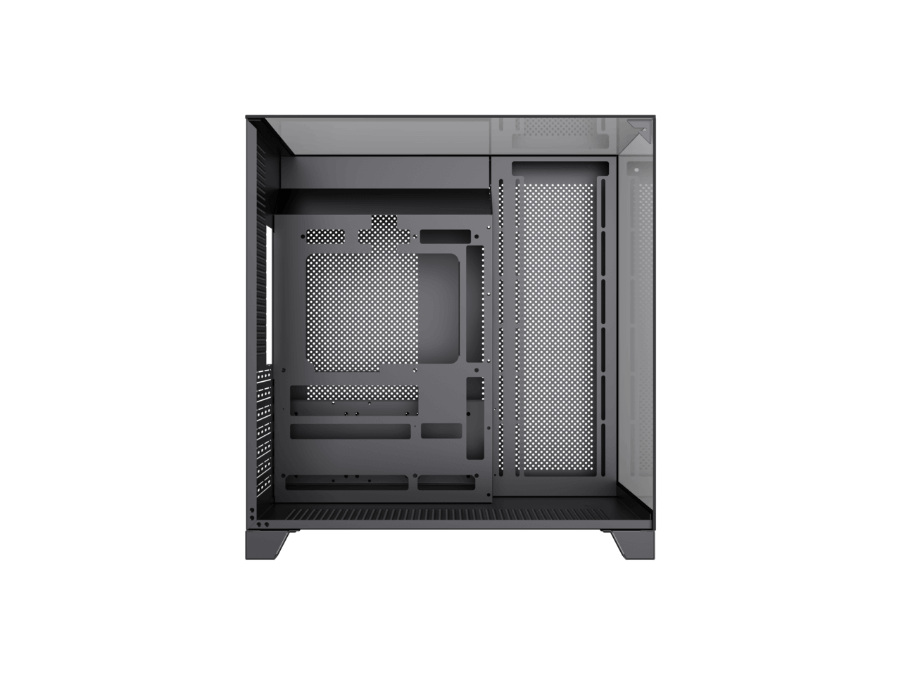 Alt View 9. GAMEMAX - infinity plus pc atx mid-tower chassis-black - Black.