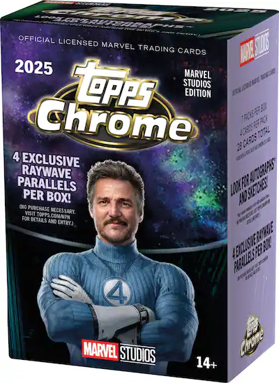 2024-2025 Topps Marvel Studios Chrome Blaster Box 2024-2025 Topps Marvel Studios Chrome Blaster Box