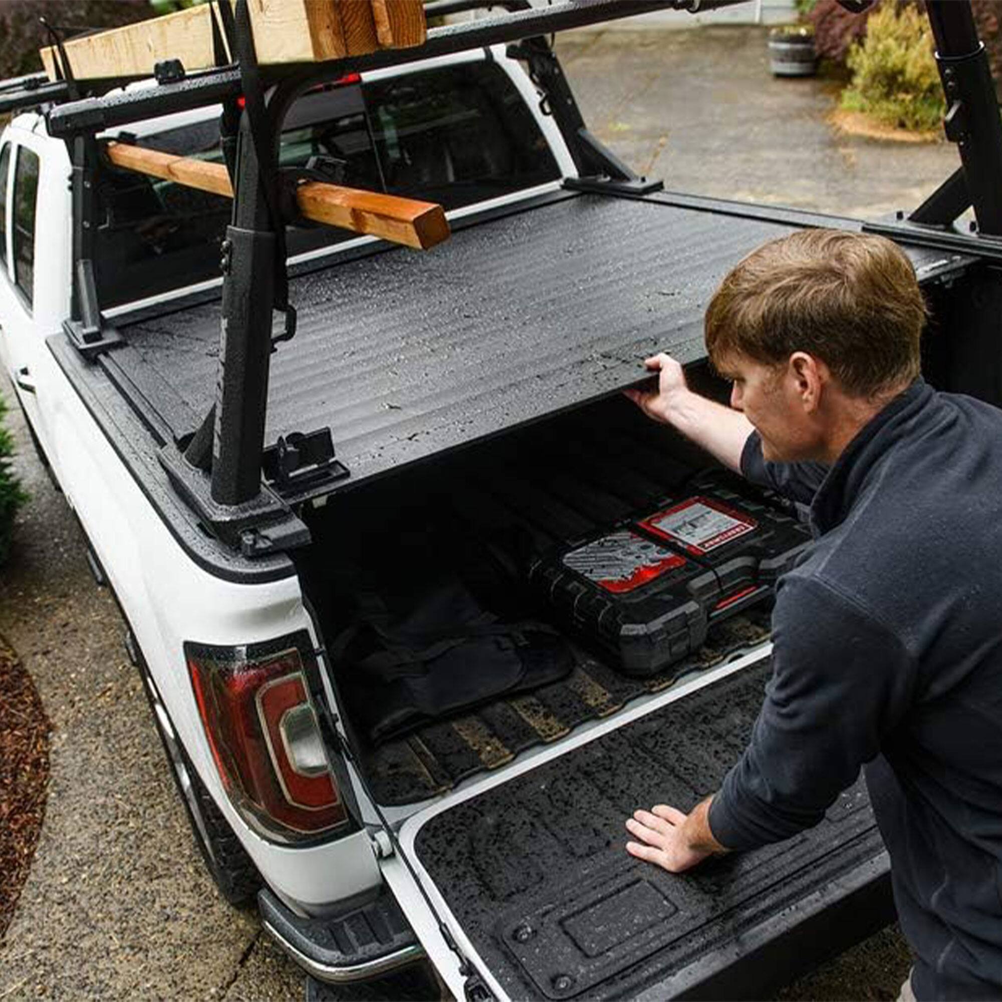 Alt View 2. Yakima - Yakima Tonneau Kit 1 Adapter Kit for Select Truck Bed Covers on Retrax XR Series - Black.
