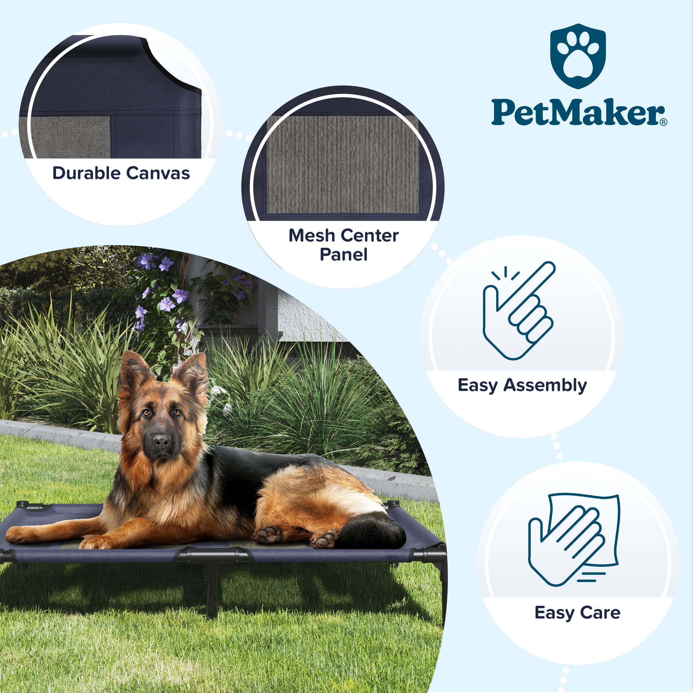 PetMaker Durable Canvas Mesh Center Panel Easy Assembly Easy Care