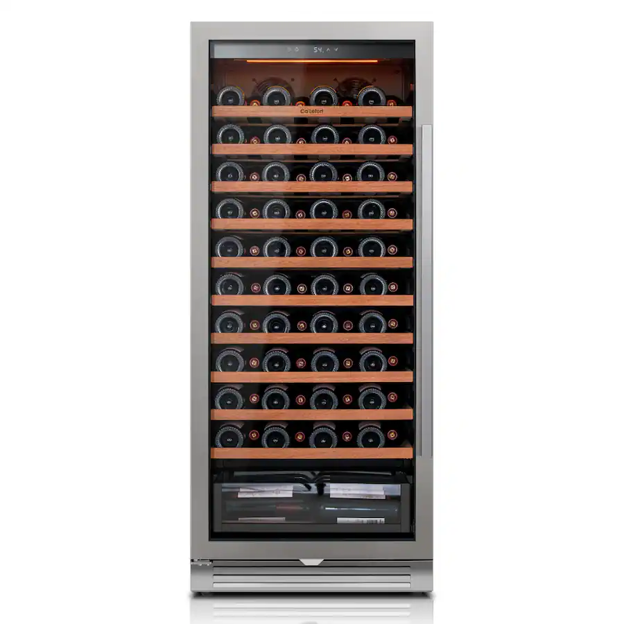 Ca'Lefort 24 inch Wine Cooler Refrigerator,90 Bottle Freestanding/Built ...
