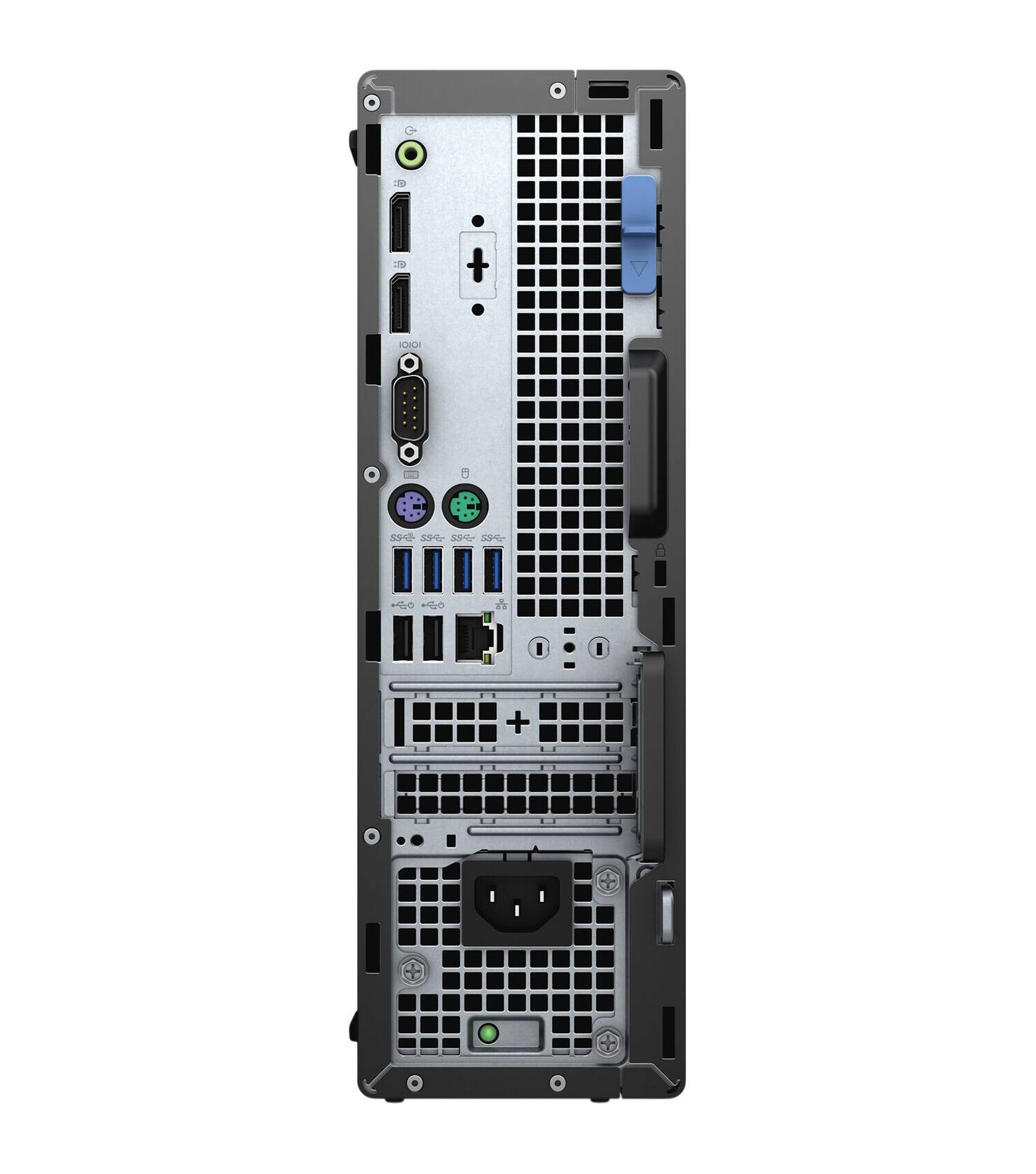 Angle. Dell - Dell OptiPlex 7090 SFF Core i7-10700 2.9GHz, 32GB, 1TB SSD, Internal Wi-Fi, Windows 11 Pro (Refurbished) - Black.