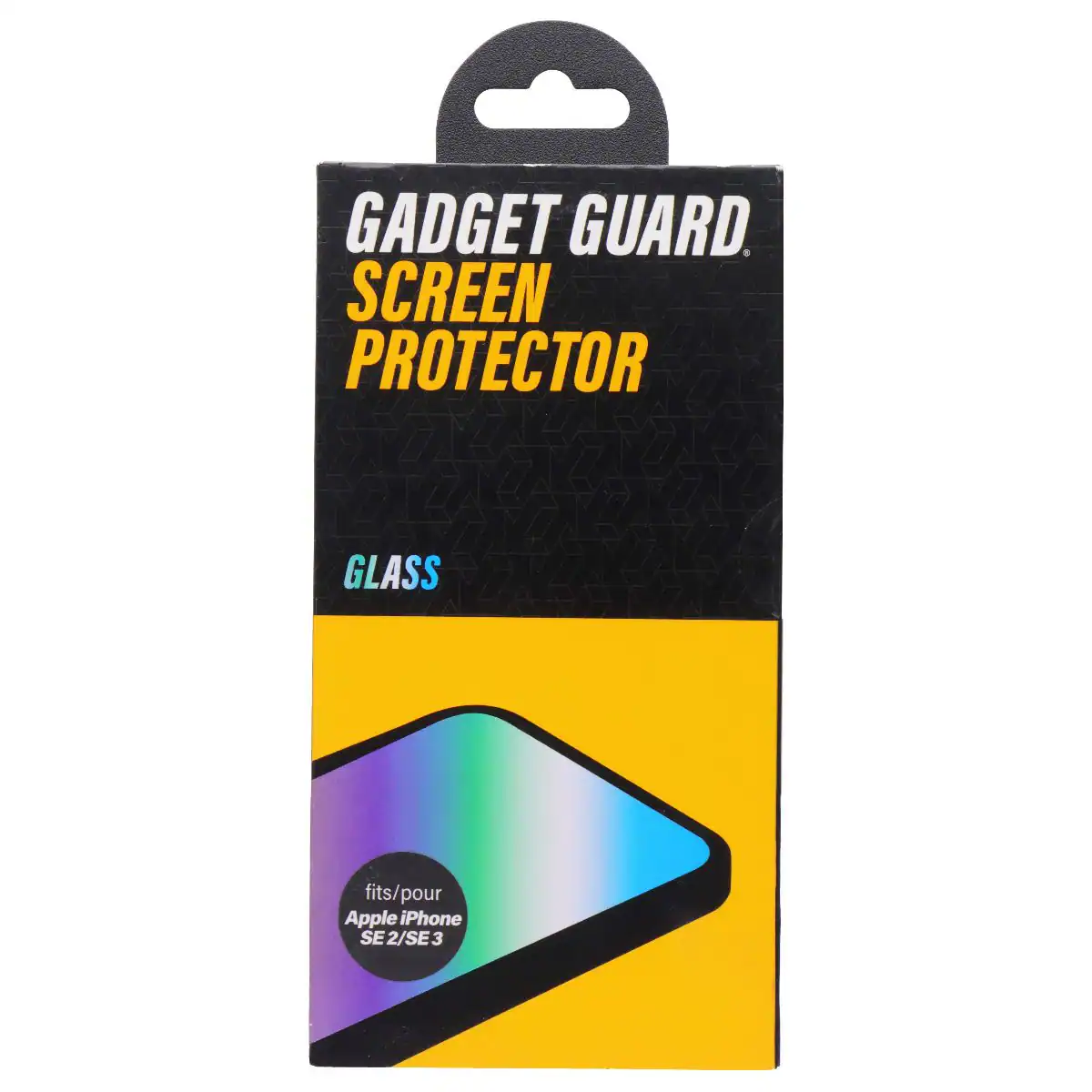 GADGET GUARD. SCREEN PROTECTOR GLASS fits/pour Apple iPhone SE 2/SE3