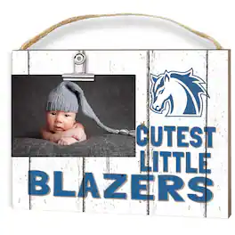 Jardine - Hood College Blazers 8" x 10" Cutest Little Fan Weathered Team Logo Clip Photo Frame - White