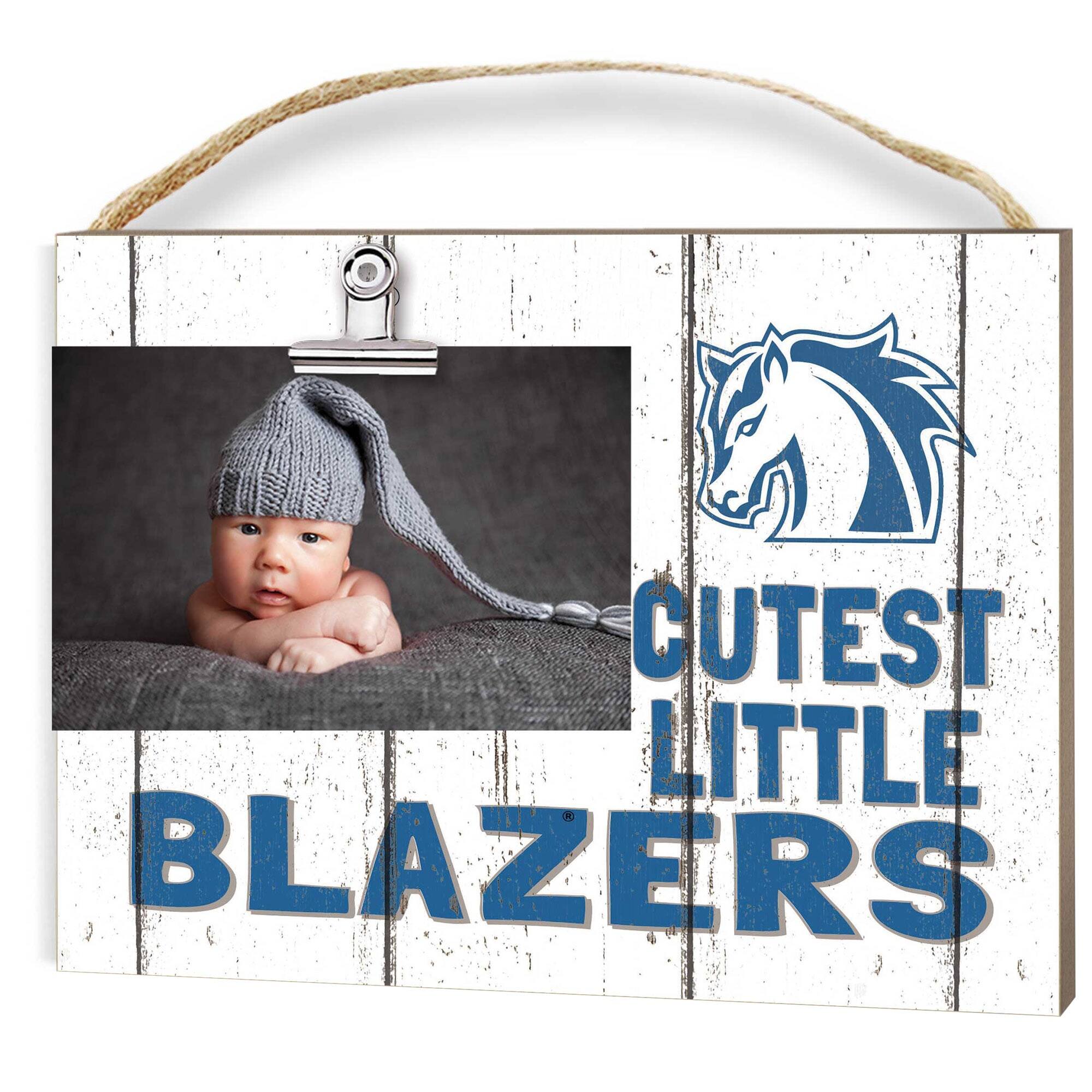 Hood College Blazers 8" x 10" Cutest Little Fan Weathered Team Logo Clip Photo Frame