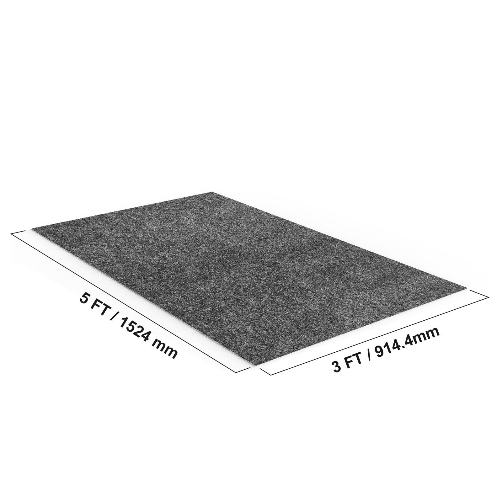 5 FT / 1524 mm  
3 FT / 914.4 mm