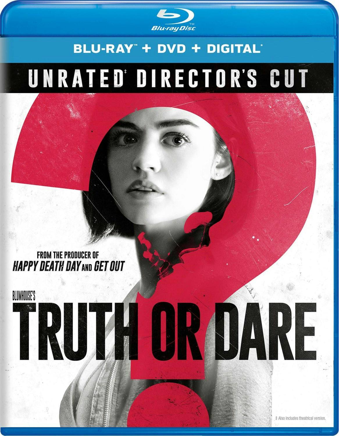 Front. Truth Or Dare (Unrated Director's Cut) [Blu-ray].