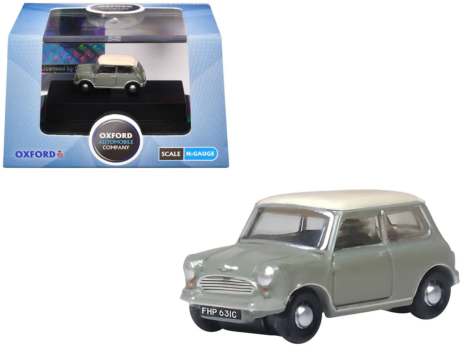 NI INIM INI MINI MI 10 M  
Licensed by 3 OXFORD OXFORD AUTOMOBILE COMPANY  
SCALE N:GAUGE  
FHP 631C