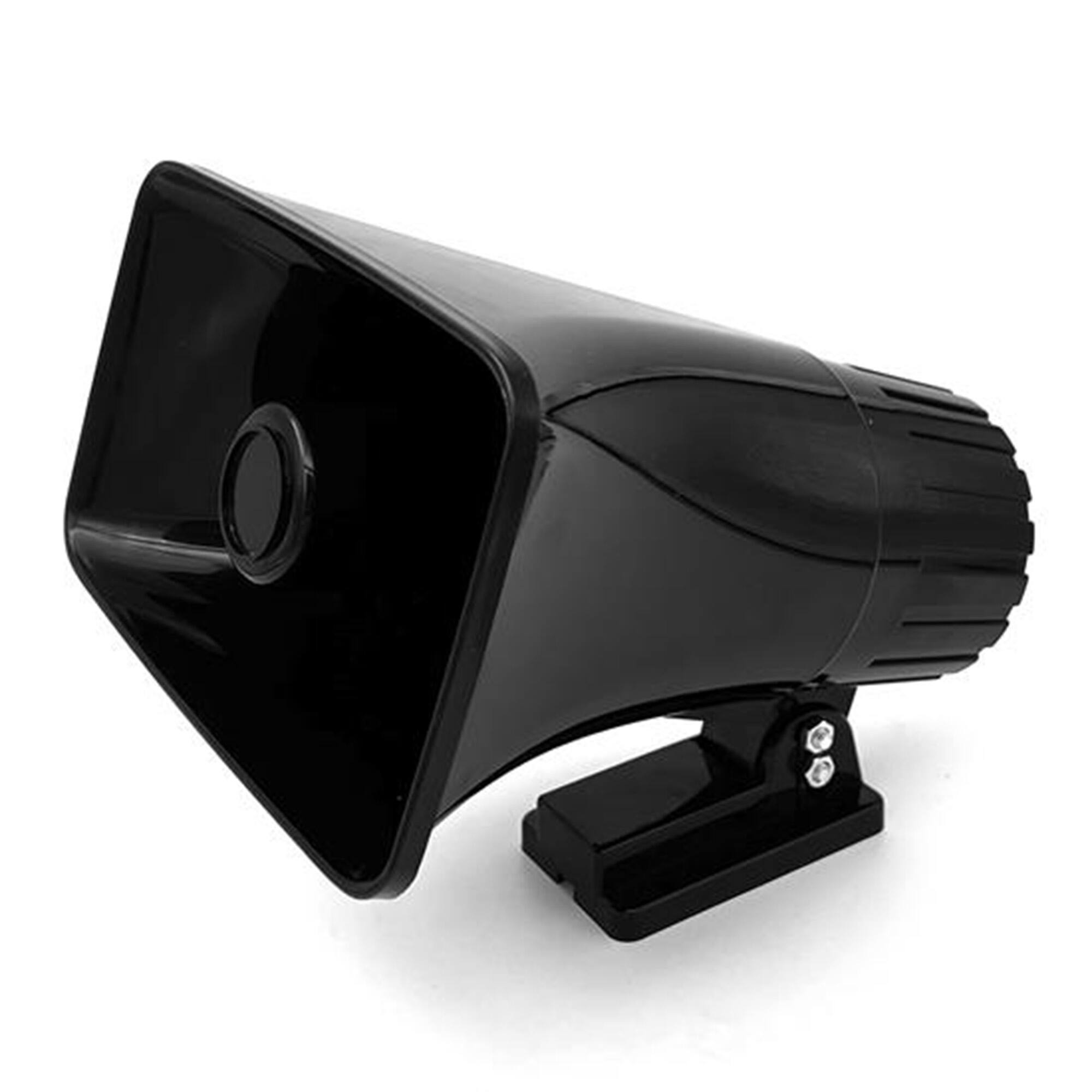 Alt View 4. Pyle - Pyle 8" PA Horn Speaker for Indoor/Outdoor Use, 65W Peak Power, Black, 2 Pack - Black.