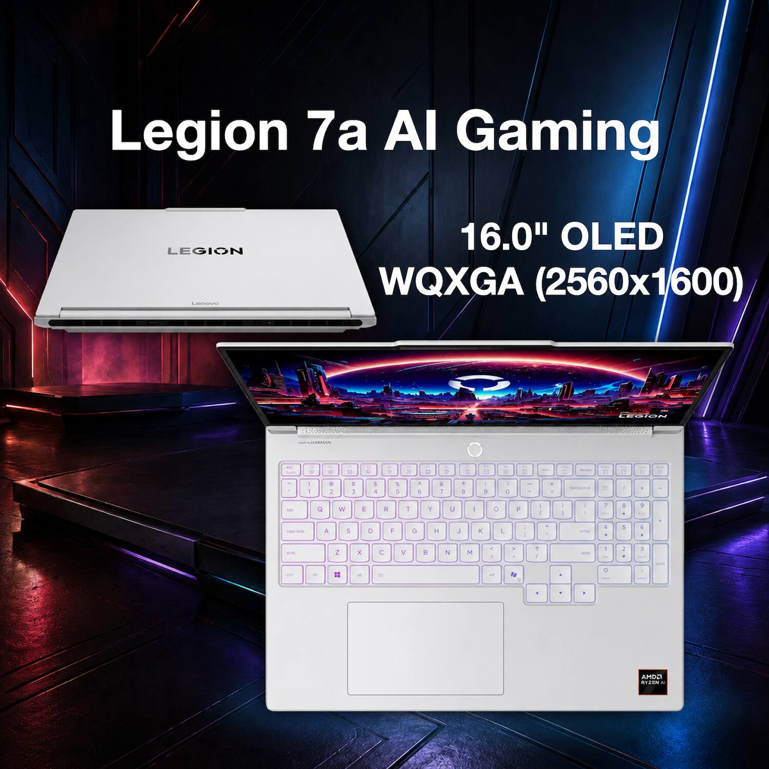 Legion 7a AI Gaming

LEGION Lenovo
16.0" OLED WQXGA (2560x1600)

LEGION
HyPPUDION
IDC Less
9 2
N 9
D g)
5 
R 9
3
11 C
+ 2
:

a 3
11 2
-
0
E
& 0
1 1
0 2
Y :
1 4
% 5
, 6
8 1
E
- 9
1 Q
-
packspion
1
0
DO
Q
W
E
R
1
Y
U
I
0
P
I 1
: |
1
/
8 .
9 ave
cipt-exx
A
5
D
F
G
H
1
K
:
-
1 4
8
8
Wh
I
X
C
V
8
N
M
C -
-
1 1
M
1
I
0
at
5g
2%

it
To
1
0
GONA RYZEN AI