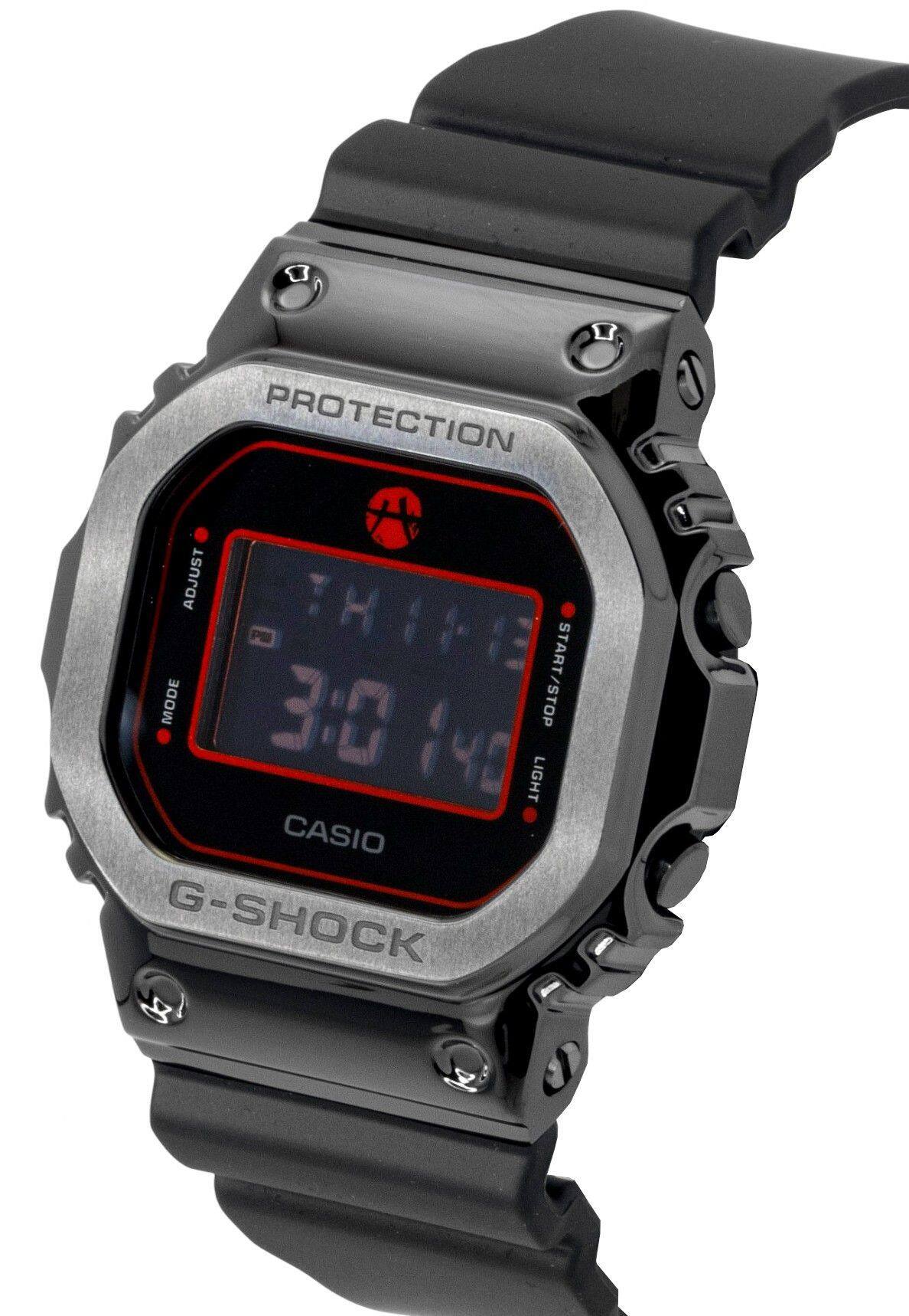 1. PROTECTION
2. ADJUST
3. START/STOP
4. MODE
5. LIGHT
6. CASIO G-SHOCK