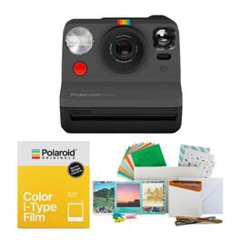 Polaroid Originals - Now Viewfinder i-Type Instant Camera (Black) Film Bundle