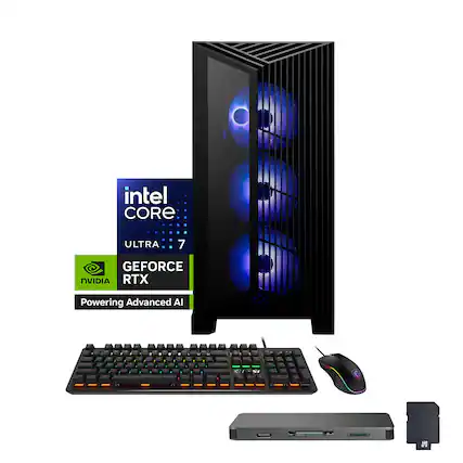 intel CORE ULTRA 7
GEFORCE NVIDIA RTX
Powering Advanced AI