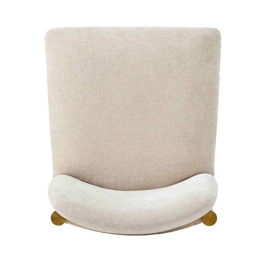 Alt View 8. Loheer - Loheer Modern Dining Chairs Set of 2 Walnut Solid Wood Legs Woven Rope Backrest Kitchen Chairs Beige Upholstered - Walnut.