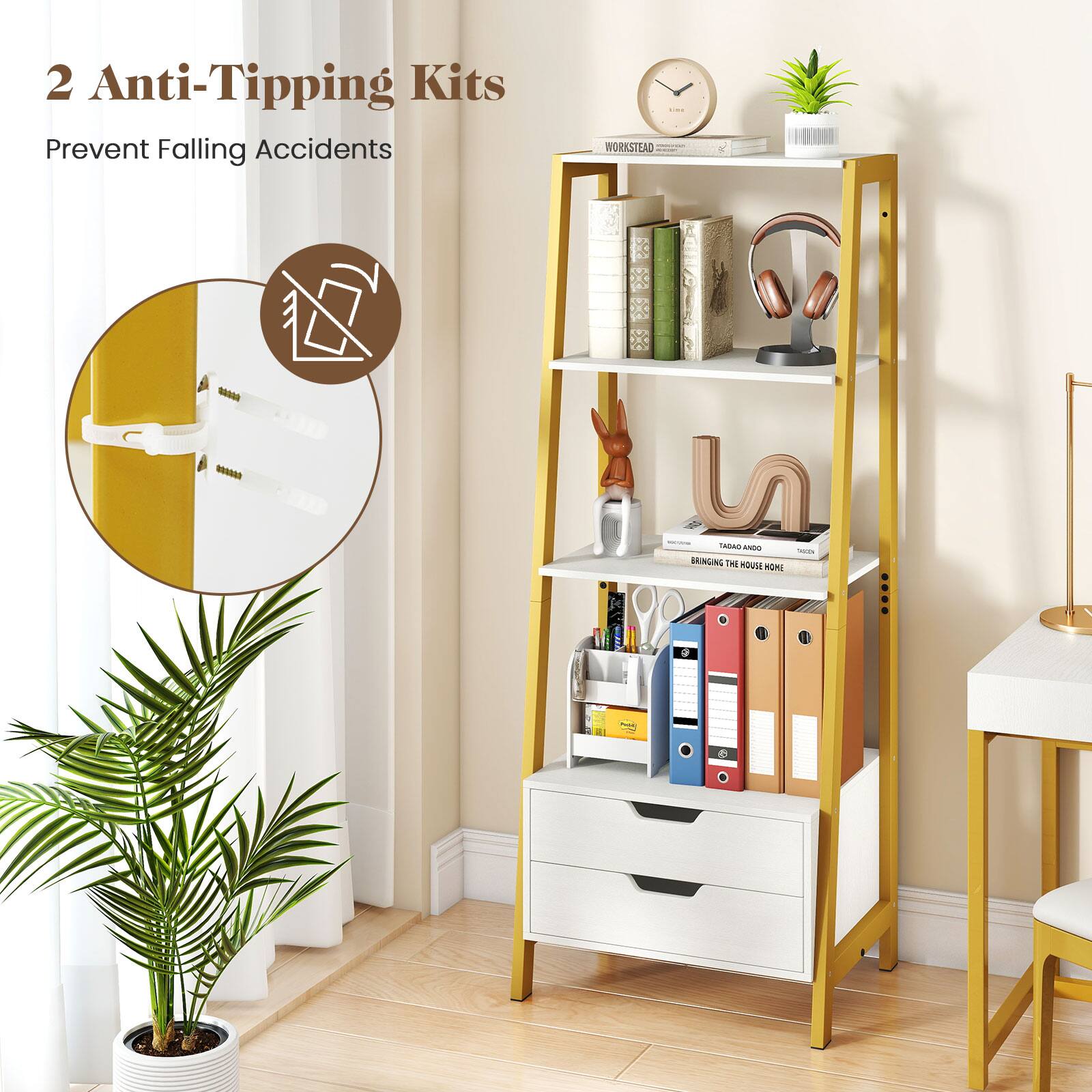 2 Anti-Tipping Kits Prevent Falling Accidents
1 | WORKSTEAD - M - L A A - BRINGING THE HOUSE HOME