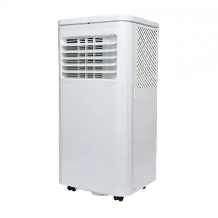 Front. TROPOW - Portable Air Conditioner, 8000 BTU Smart Cooling for 450 Sq. Ft. - white.