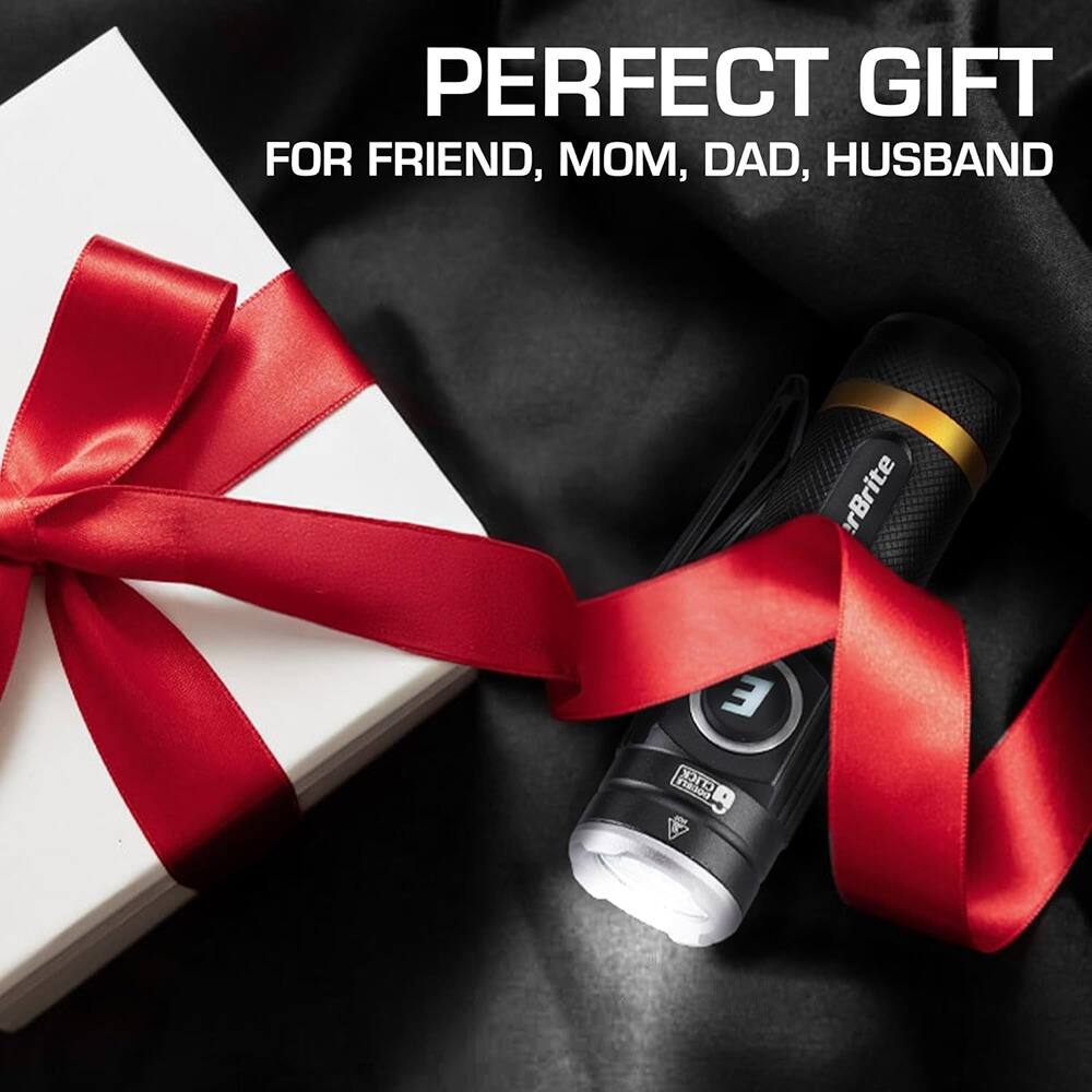 Alt View 5. Schertz - 500 Lumen Mini Flashlight – Rechargeable USB-C, Magnetic, 5 Light Modes.