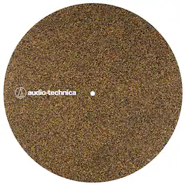 Audio-Technica - AT-SMCR2 Cork And Rubber Phono Slipmat - Brown