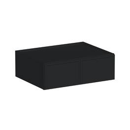 Boyel Living - 36-in W x 12-in H x 27-in D Shaker RTA Kitchen Deep Wall Cabinet with Soft-Close - Black
