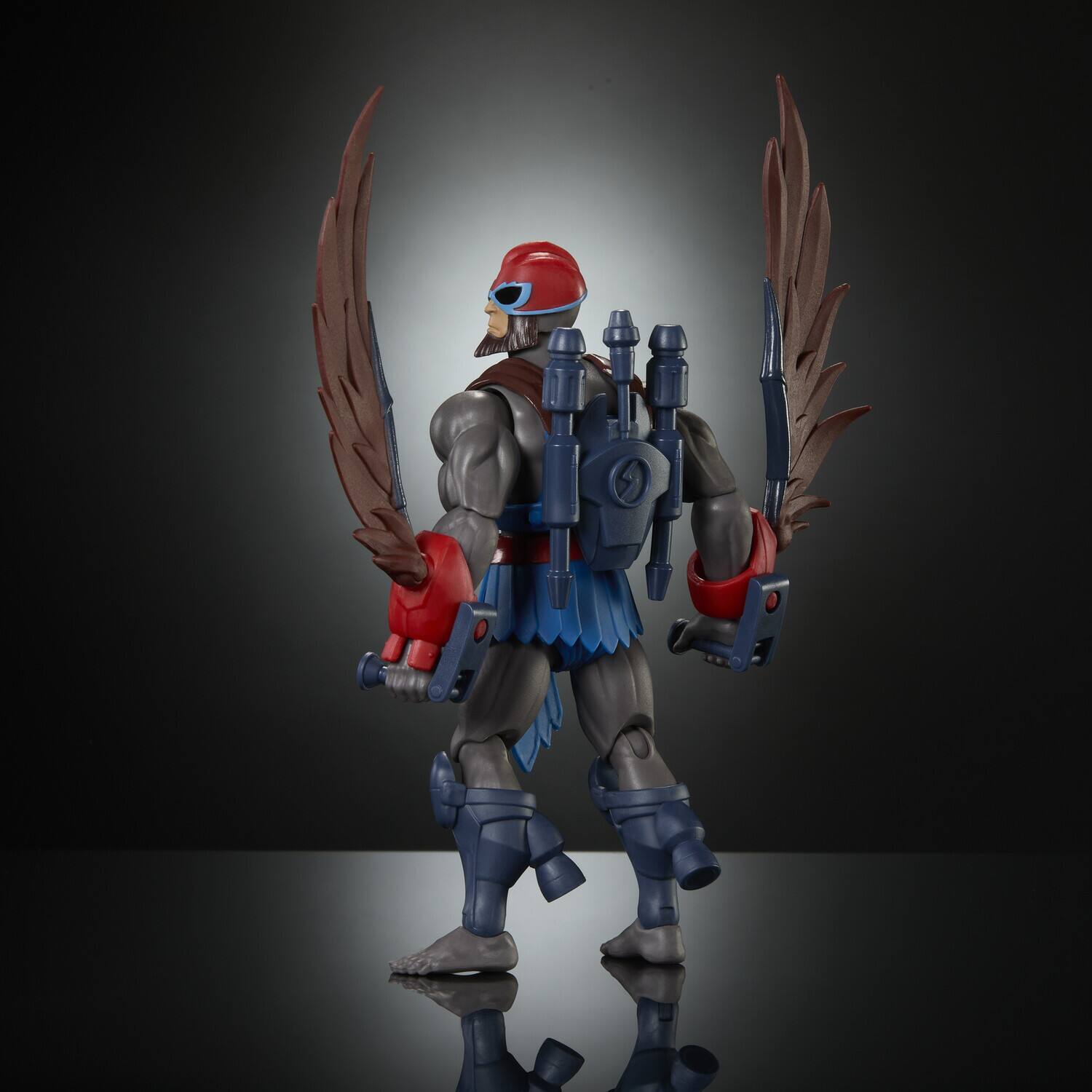 Alt View 3. Mattel - Masters of the Universe Origins 200X Cartoon Collection Stratos Action Figure (He-Man, MOTU)   - COLLECTIBLES - Multicolor.