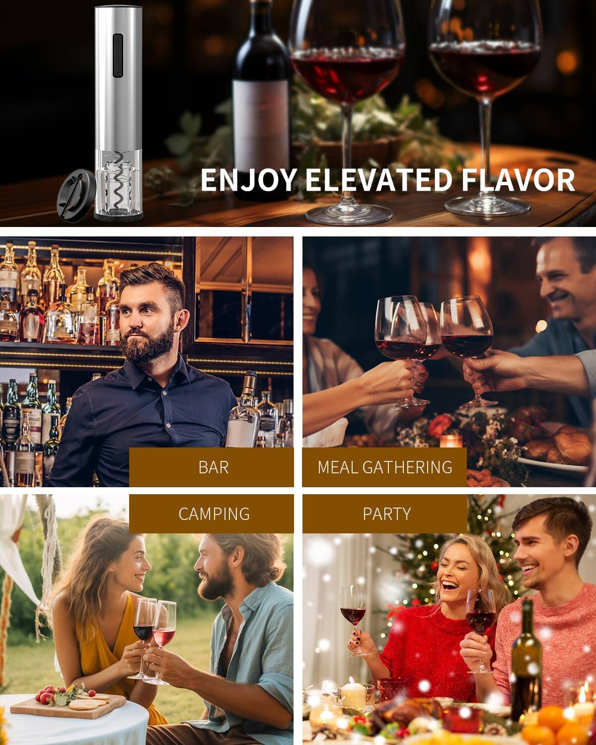 ENJOY ELEVATED FLAVOR

BAR
MEAL GATHERING
CAMPING
PARTY