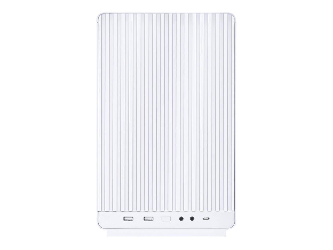 Alt View 5. Lian Li - LIAN LI A3-mATX White SPCC M-ATX / ITX Computer Case ------ A3-mATX-W - White.